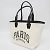 Borsa Tote Jumbo Small Balenciaga Nero Bianco sporco - vista 7