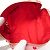 Pochette in nylon Miu Miu Heart 5NE457 per donne Rosa Bianco Rosso - vista 4