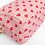 Pochette in nylon Miu Miu Heart 5NE457 per donne Rosa Bianco Rosso - vista 5