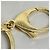 Portachiavi Louis Vuitton Portocle Looping M66006 Rosa D'oro Verde - vista 2