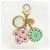 Portachiavi Louis Vuitton Portocle Looping M66006 Rosa D'oro Verde - vista 6