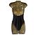 Chanel 23C Einteiler Badeanzug Body Suit FR 38 Schwarz - Ansicht 12