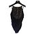 Chanel 23C Einteiler Badeanzug Body Suit FR 38 Schwarz - Ansicht 9