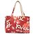 CHANEL Bolsa Tote de Verano Alto Esmalte Rojo CC Auth 123514 Roja - vista 2