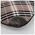 Borsa a spalla Burberry Nova Check Blue Label in tela rosa Auth 123035 - vista 9