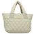 CHANEL Bolsa de Mano Cococoon de Nailon Gris Plata CC Auth 123385 Castaño - vista 2