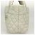 CHANEL Bolsa de Mano Cococoon de Nailon Gris Plata CC Auth 123385 Castaño - vista 3