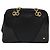 Borsa a Spalla BALLY in Pelle Nera Oro Auth BA2292 Nero D'oro - vista 13