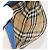 Borsa a mano in nylon a quadri Nova di BURBERRY 3 pezzi Beige Verde Auth bs25973 - vista 23