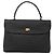 Borsa a mano BALLY in pelle nera e oro Auth BA2236 Nero D'oro - vista 13