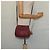 BALLY Bolsa de Ombro de Couro Vermelha Dourada Auth BA2299 Vermelho Dourado - vista 21