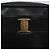 Borsa a spalla in pelle nera e oro Salvatore Ferragamo Auth BA2152 Nero D'oro - vista 18