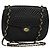 BALLY Borsa a spalla in pelle trapuntata con catena nera oro Auth BD2017 Nero D'oro