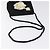 Borsa a Spalla CHANEL in Seta Nera Oro CC Auth 123511 Nero D'oro - vista 7