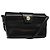 Céline Borsa a Spalla CELINE in Pelle Nera Oro Auth 123041 Nero D'oro