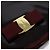 Borsa a Spalla Vala Salvatore Ferragamo in Pelle Verniciata Bordeaux Oro Auth 122920 - vista 17