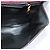 Borsa a Spalla Vala Salvatore Ferragamo in Pelle Verniciata Bordeaux Oro Auth 122920 - vista 18