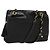 Borsa a Spalla BALLY in Pelle Nera Oro Auth BA2507 Nero D'oro