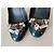 Dolce & Gabbana High Heels Leder Dunkelgrün - Ansicht 10