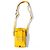 Borsa a tracolla Fendi Nylon FF Portacellulare Gialla Giallo - vista 3