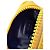 Borsa a tracolla Fendi Nylon FF Portacellulare Gialla Giallo - vista 8