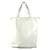 Borsa tote Chanel CC Coco Mark Bianco