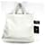 Borsa tote Chanel CC Coco Mark Bianco - vista 15