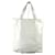 Borsa tote Chanel CC Coco Mark Bianco - vista 2