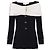 Nina Ricci Plissée De Lune Jacke Schwarz Weiß