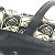 Borsa a spalla Chanel Camelia CC Mark Nero Bianco - vista 12
