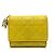 Cartera Lotus Lady Cannage de Christian Dior Amarillo