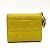 Cartera Lotus Lady Cannage de Christian Dior Amarillo - vista 2