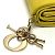 Cartera Lotus Lady Cannage de Christian Dior Amarillo - vista 5