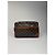 Clutch in pelle monogramma Louis Vuitton vintage marrone - vista 15