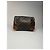 Clutch in pelle monogramma Louis Vuitton vintage marrone - vista 7