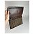 Clutch Monogramma Vintage Fendi Roma Marrone - vista 5