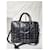 MCM Visetos Briefcase/Borsa per Laptop Nera Nero Grigio - vista 4