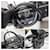 MCM Visetos Briefcase/Borsa per Laptop Nera Nero Grigio - vista 6