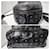 MCM Visetos Medium Sprinkle Stud Rucksack Stark Schwarz Grau  - Ansicht 8