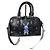 Borsa Boston piccola Visestos Rabbit MCM nera Nero