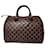 LOUIS VUITTON Damier Ebano Speedy 30 Marrone