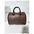 LOUIS VUITTON Damier Ebano Speedy 30 Marrone - vista 4