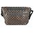 Borsa a flap Damier Sprinter GM di Louis Vuitton Marrone Blu navy - vista 2