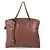Borsa a catena Lockit di Louis Vuitton Marrone Rosa