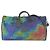 Borsa Keepall Bandoulière Reversibile 50 Monogram Louis Vuitton Marrone Nero Multicolore