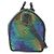 Borsa Keepall Bandoulière Reversibile 50 Monogram Louis Vuitton Marrone Nero Multicolore - vista 4