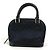 Borsa Little Alma in satin Monogram Louis Vuitton Nero