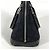 Borsa Little Alma in satin Monogram Louis Vuitton Nero - vista 3