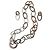 Magnifica parure DOLCE & GABBANA collana e orecchini Collezione “Stone” Argento