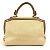 Borsa 2WAY Sofia con logo Gancini di Salvatore Ferragamo Beige